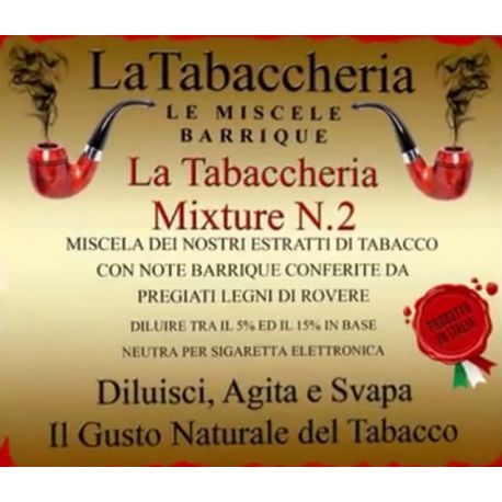 Miscele Barrique Mixture N°2 La Tabaccheria Aroma Concentrato