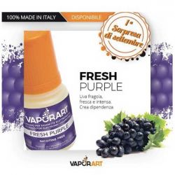 Fresh Purple VaporArt Liquido Pronto da 10 ml