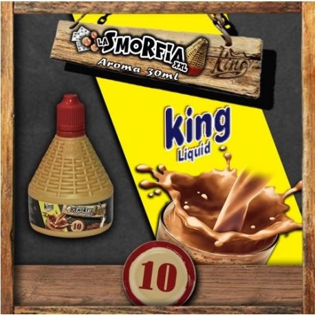 La Smorfia XXL N.10 Aroma King Liquid da 30ml Liquido Scomposto