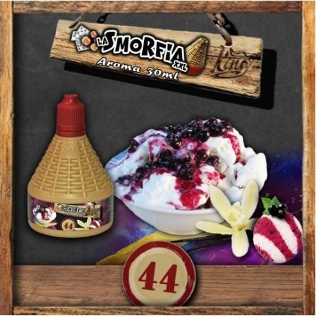 La Smorfia XXL N.44 Aroma King Liquid da 30ml Liquido Scomposto