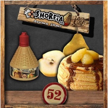 La Smorfia XXL N.52 Aroma King Liquid da 30ml Liquido Scomposto