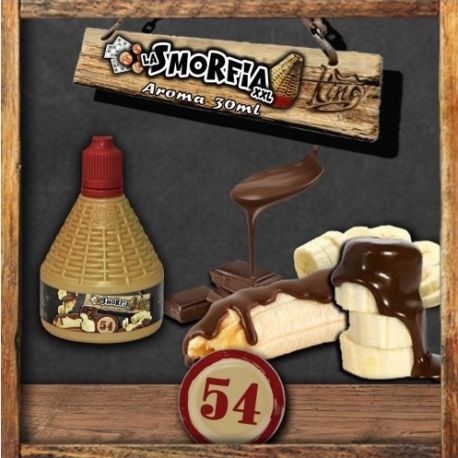 La Smorfia XXL N.54 Aroma King Liquid da 30ml Liquido Scomposto