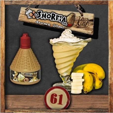 La Smorfia XXL N.61 Aroma King Liquid da 30ml Liquido Scomposto