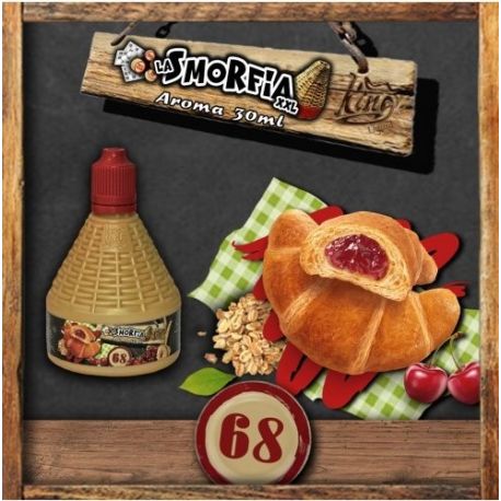 La Smorfia XXL N.68 Aroma King Liquid da 30ml Liquido Scomposto