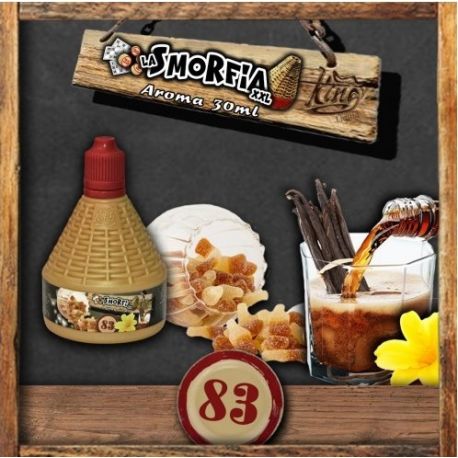 La Smorfia XXL N.83 Aroma King Liquid da 30ml Liquido Scomposto