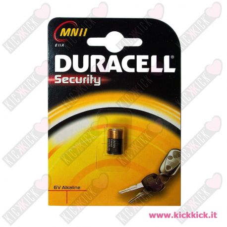 Duracell MN11 - A11 Pila 6V Alcalina per Telecomandi - Blister 1 Batteria