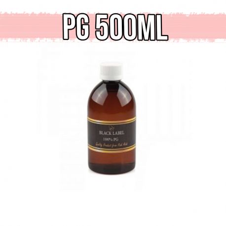 Glicole Propilenico Pink Mule Black Label 100% Full PG Base 500 ml