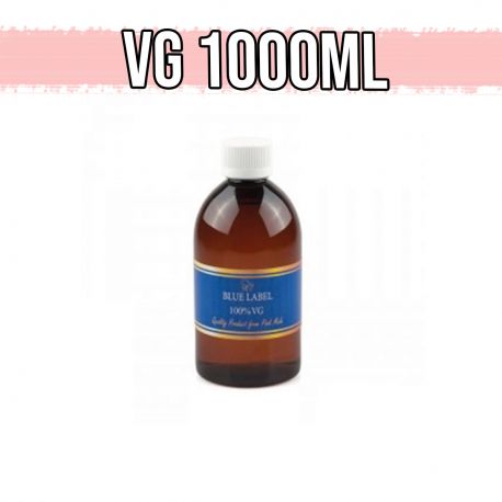 Glicerina Vegetale Pink Mule Blue Label 100% Full VG Base 1 Litro