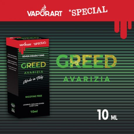 Greed VaporArt Liquido Pronto da 10 ml