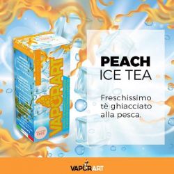 Peach Ice Tea VaporArt Liquido Pronto da 10 ml