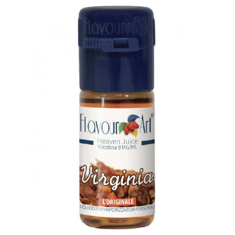 Virginia FlavourArt Liquido Pronto da 10 ml Aroma al Tabacco