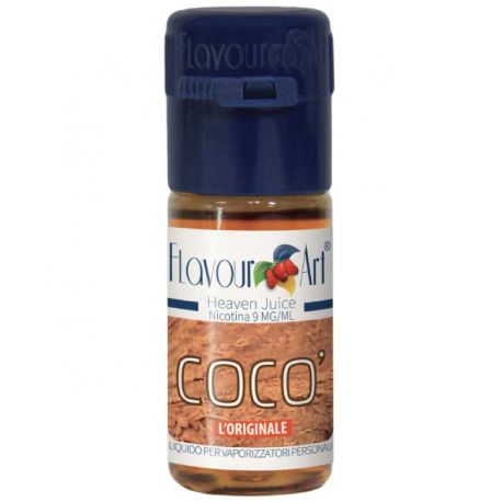 Cocò FlavourArt Liquido Pronto da 10 ml Aroma al Cocco