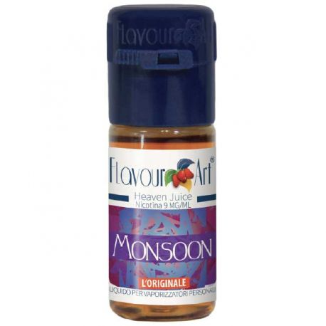 Monsoon FlavourArt Liquido Pronto da 10 ml Aroma Frutta Vaniglia