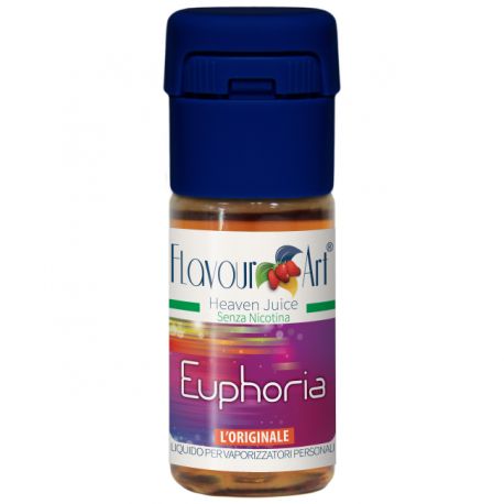 Euphoria FlavourArt Liquido Pronto da 10 ml Aroma Tabaccoso Fruttato