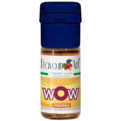 Wow FlavourArt Liquido Pronto da 10 ml Aroma Cremoso Fruttato