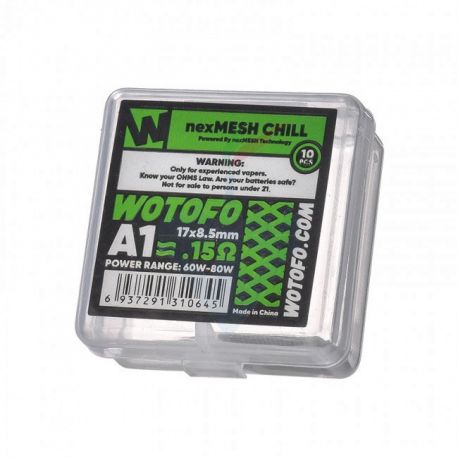 NexMesh Extreme A1 Resistenza Wotofo Head Coil da 0.16 ohm - 10 Pezzi