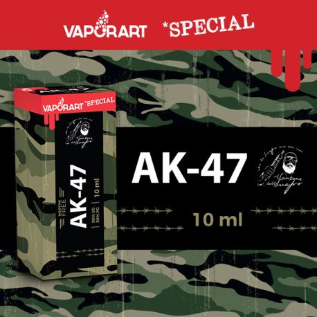 AK-47 VaporArt Liquido Pronto da 10 ml