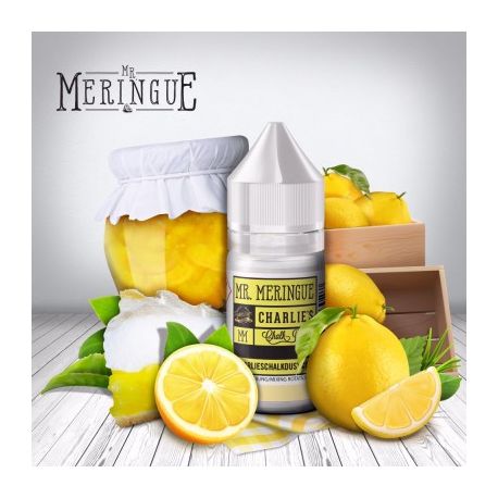 Mr Meringue Aroma Concentrato di Charlie's Chalk Dust Liquido da 30 ml Cremoso al Limone