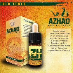 Old Times Liquido Concentrato di Azhad's Elixirs Linea Non Filtrati da 10 ml Aroma Tabaccoso