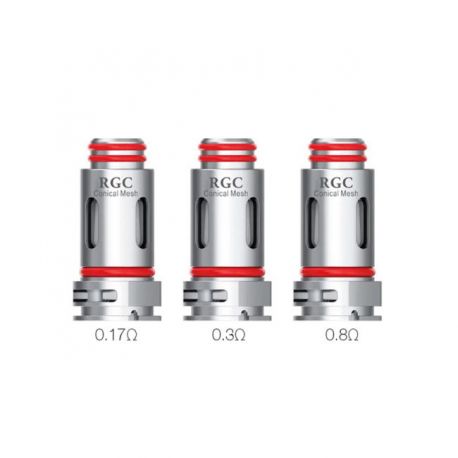 RPM Resistenze RGC Smok per Pod Kit RPM80 e RPM80 Pro Head Coil da 0.17 ohm - 5 Pezzi