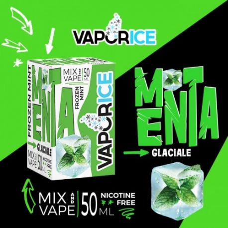 Menta Glaciale Liquido Scomposto Vaporart Linea Vaporice Aroma Mix & Vape 50 ml