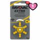 Rayovac Misura 10 / PR70 / P10 - Blister da 6 Batterie per Protesi Acustiche