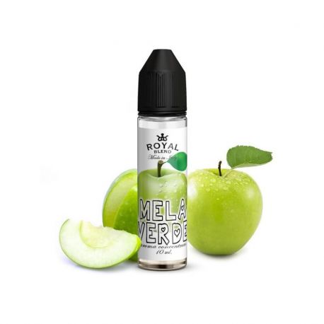 Mela Verde Liquido Scomposto Royal Blend da 10 ml Aroma Mela Verde