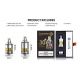 Pandora MTL Atomizzatore Rigenerabile RTA di Yacht Vape capacità liquido 2 e 4 ml