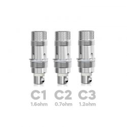 Cosmo Resistenze Vaptio per Atomizzatore Cosmo Head Coil da 0.7, 1.2 e 1.6 ohm - 5 Pezzi