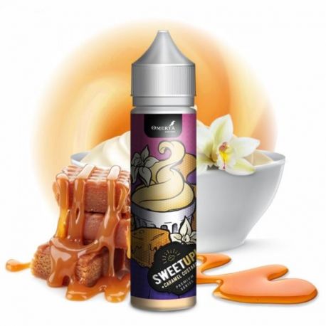 SweetUp Caramel Custard Liquido Scomposto Omerta Liquids da 20 ml