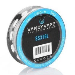 Filo per Resistenza SS316L Wire 24GA Vandy Vape da 9 mt