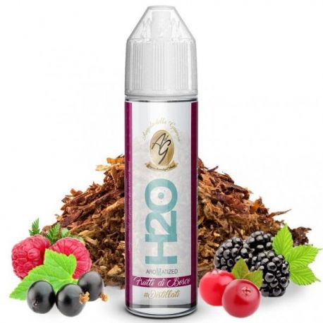 H2O Frutti di Bosco Liquido 20 ml Scomposto Organico Angolo della Guancia Aroma