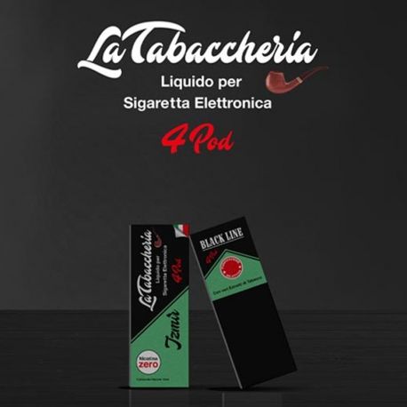 Izmir La Tabaccheria 4 Pod Liquido Pronto 10 ml Aroma Tabaccoso