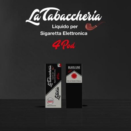 Latakia La Tabaccheria 4 Pod Liquido Pronto 10 ml Aroma Tabaccoso