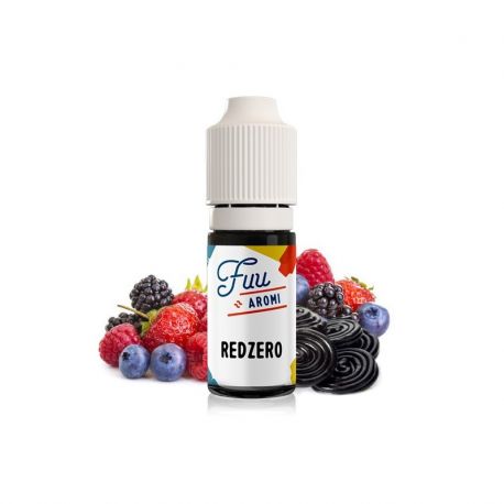 Redzero Liquido 10 ml FUU Aroma Frutti Rossi e Liquirizia