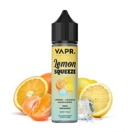 Lemon Squeeze Liquido VAPR. da 20 ml Aroma Agrumi Ghiacciati