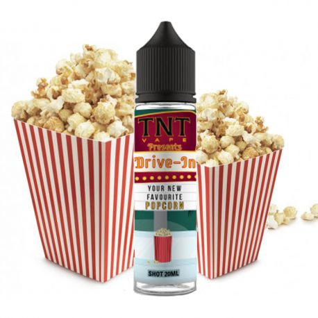 Drive In Liquido TNT Vape 20 ml Aroma Pop Corn