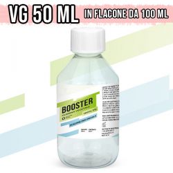Base Neutra 50ml Booster 100% VG in Flacone da 100ml - Glicerina Vegetale