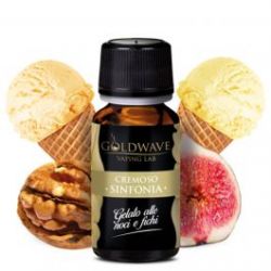 Sinfonia Liquido Goldwave Aroma 10 ml Gelato Noci e Fico