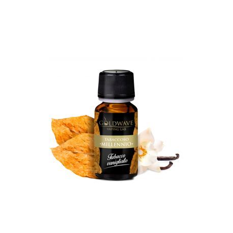 Millennio Liquido Goldwave Aroma 10 ml al Tabacco Vanigliato