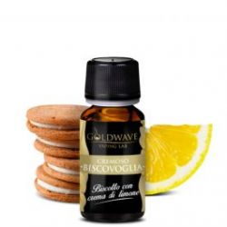 Biscovoglia Liquido Goldwave Aroma 10 ml Biscotto al Limone