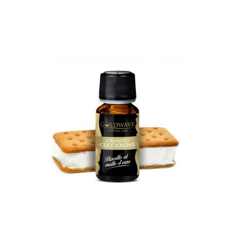 Cucciolone Liquido Goldwave Aroma 10 ml Biscotto Gelato