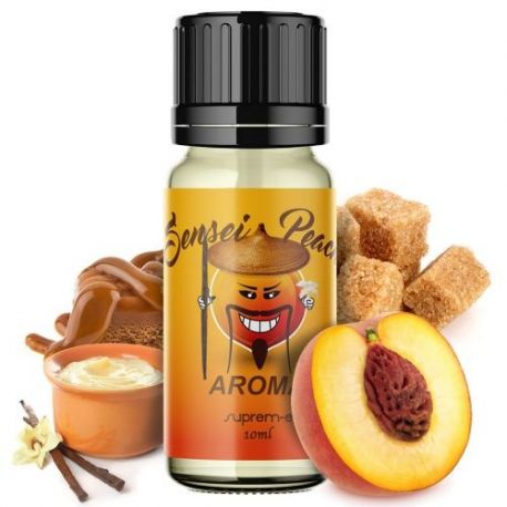 Sensei Peach Liquido 10 ml Suprem-e Aroma Pesca Vaniglia Caramello