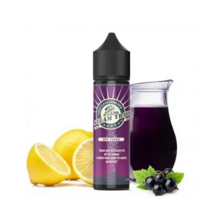 Off Track Liquido Scomposto Steam Train 20 ml Aroma Limonata e Ribes Nero