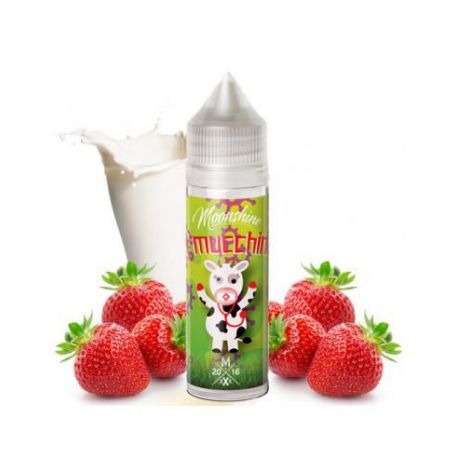 A' Mucchina Liquido Moonshine Vape 20ml Aroma Milkshake alla Fragola