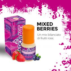 Mixed Berries Liquido Pronto Vaporart 10 ml Aroma Frutti Rossi