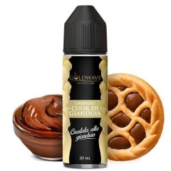 Cuor di Gianduia Liquido Goldwave 20ml Aroma Crostata alle Nocciole