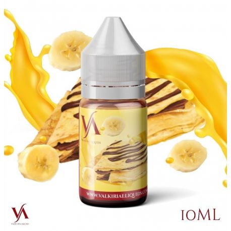 Banana Crepes Liquido Valkiria Aroma 10 ml Cremoso