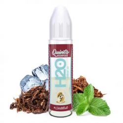H2O Quinta Essenza Natural Ice Liquido ADG Distillati Organico 20ml Aroma Tabaccoso Mentolato
