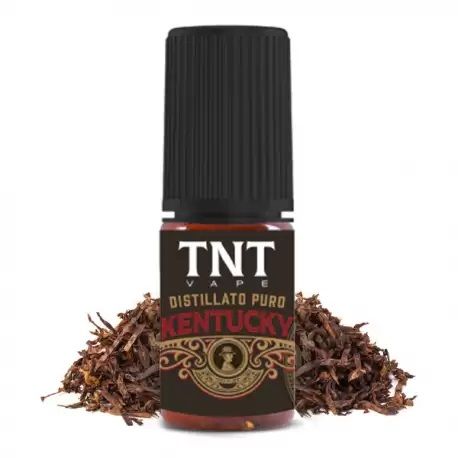 Kentucky Liquido TNT Vape Distillati Puri Aroma 10 ml Tabaccoso